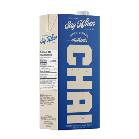 Say When Organic Authentic Chai Concentrate