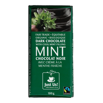 Mint Filled Dark Chocolate Bar